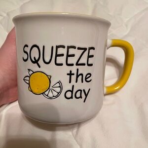 “Squeeze the Day” Lemon Mug
